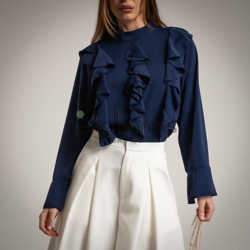 BLUSA VOLANTES CASCADA REF.7666-19