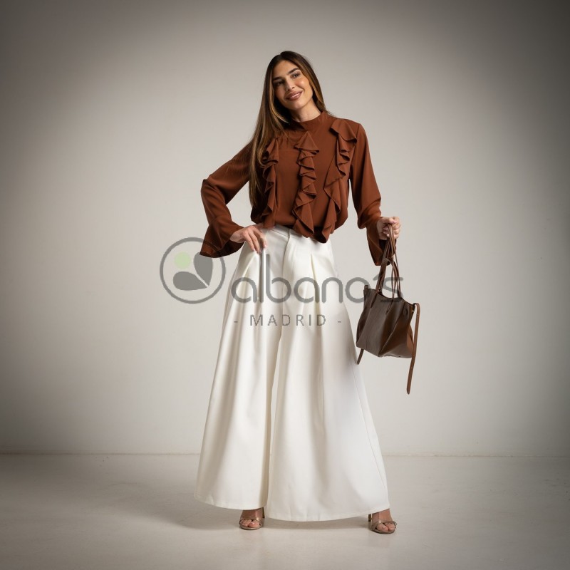 BLUSA VOLANTES CASCADA REF.7666-49