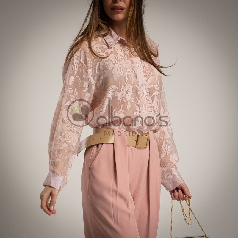 CAMISA DEVORE FLORE EMBIGADO REF.11867-9