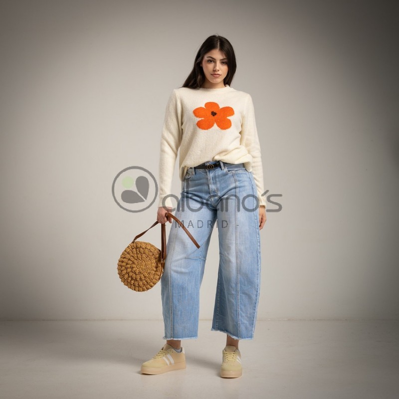 BALLOON PANTS DENIM  REF.2049-31