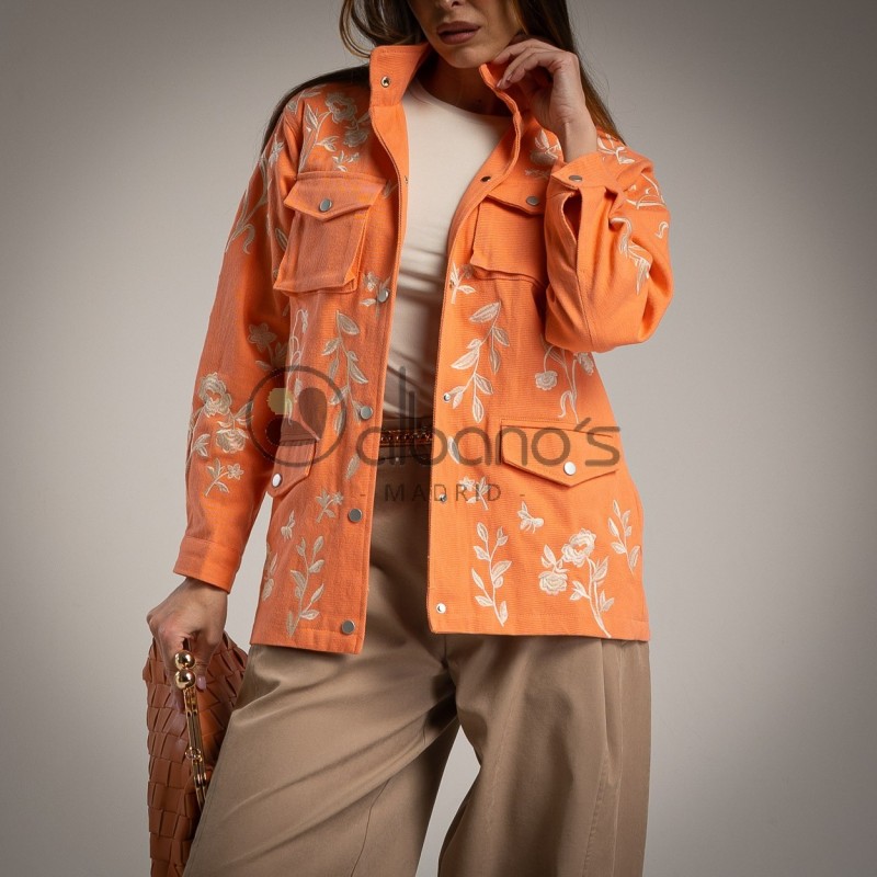 EMBROIDERED SAFARI JACKET CALIPSO REF. 2932-54