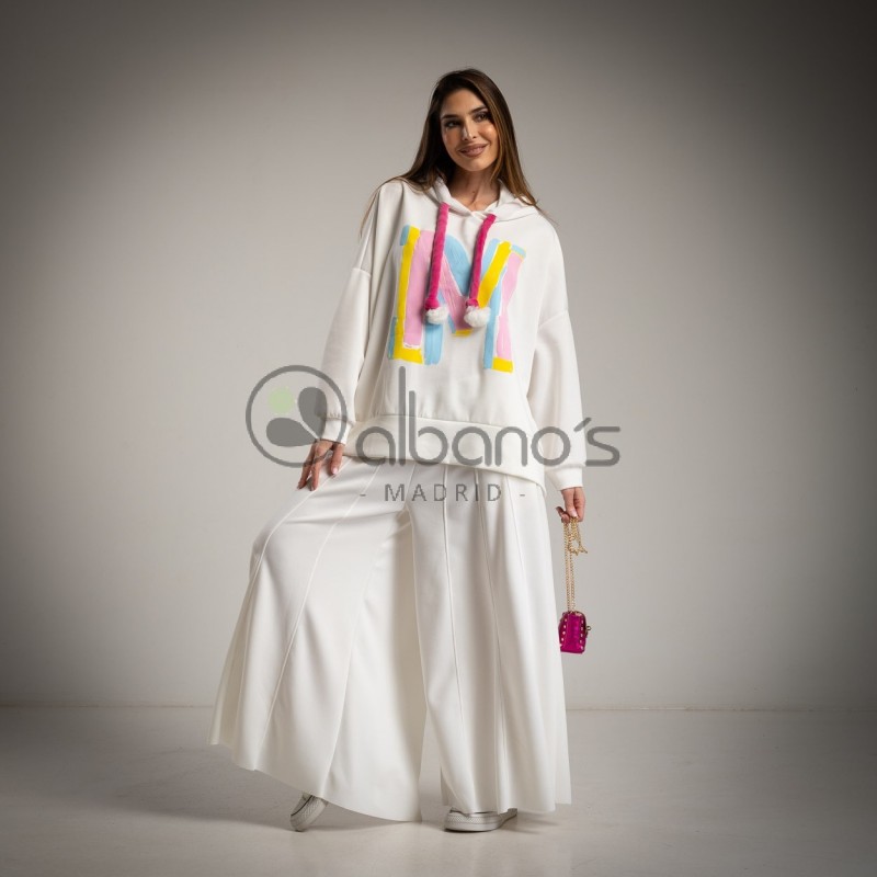 PANTALÓN PALAZZO COSTURAS REF.59267-1