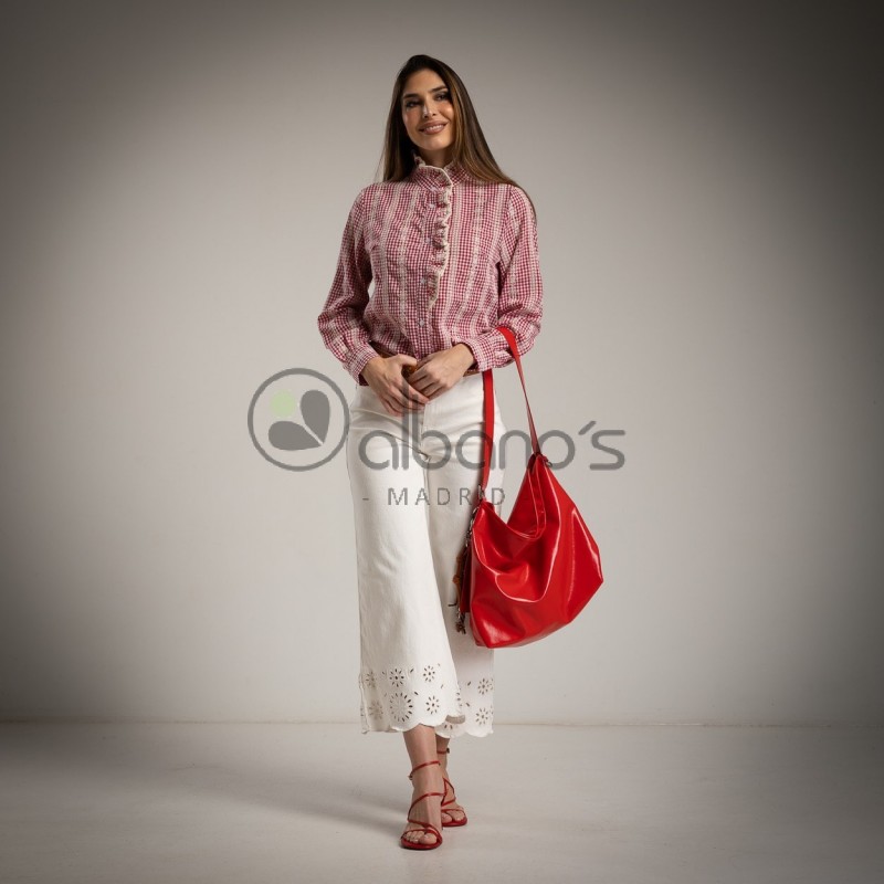 BLUSA  VUTCH BORDADA TRENTINO REF. 10919-3