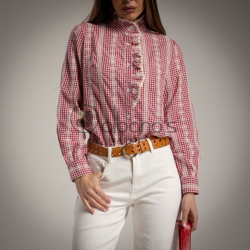 EMBROIDERED VUTCH BLOUSE TRENTINO REF. 10919-3