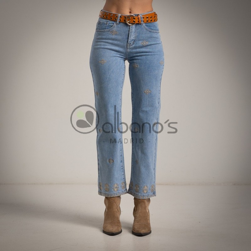 JEANS BORDADO SUNNEY REF.7328-31