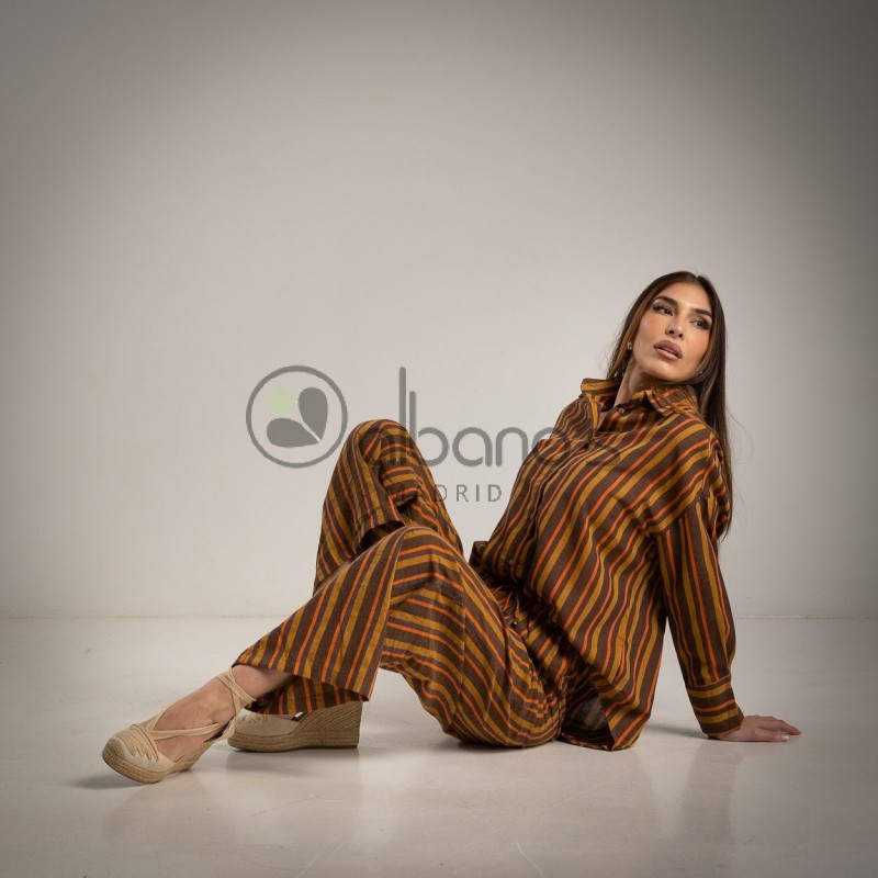 LINEN STRIPED 2-PIECE SET REF. 8661942-49