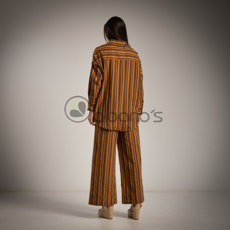 SET 2 PIEZAS LINO STRIPES REF.8661942-49