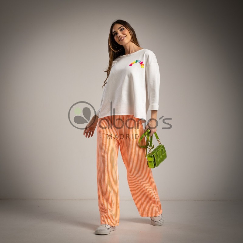 PANTALÓN RAYAS FLUOR REF.25005-58