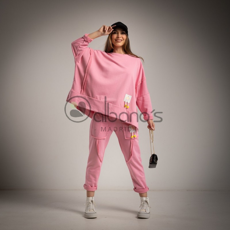 SWEAT MAXI OH DEER REF.70742-36