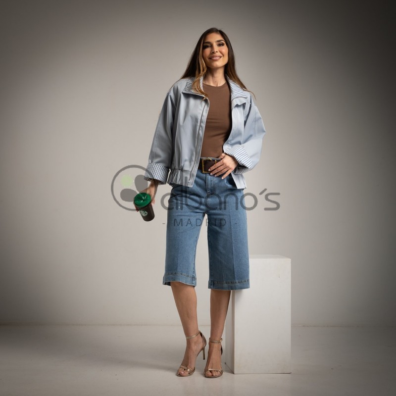 GIACCA FODERATA A SCACCHI REF.0081-33