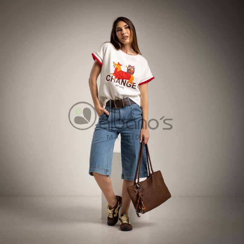 SWEATSHIRT OVERSIZE TECKEL REF.22049-3