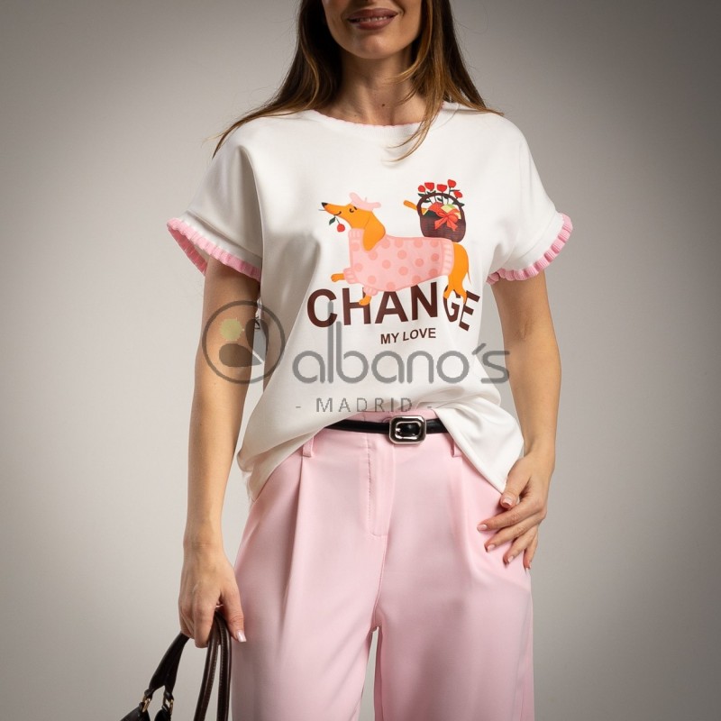 SWEATSHIRT  OVERSIZE TECKEL REF.22049-9