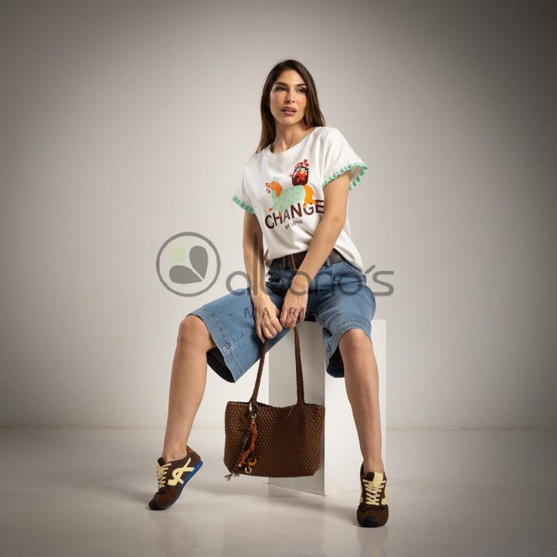 SUDADERA OVERSIZE TECKEL VIVO TRICOT REF.22049-30