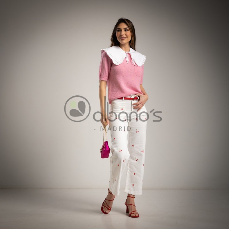  JEANS BOLSILLOS BORDADO CHERRYS REF.6132-1