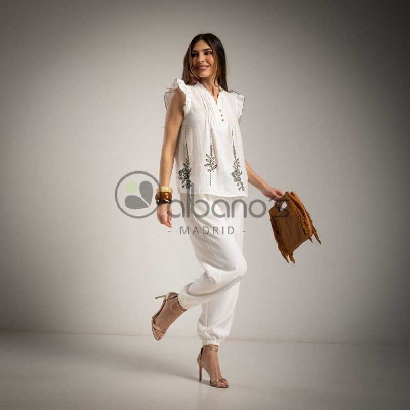 BLUSA BORDADA REF.7103-16