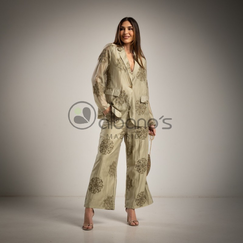 SET 2 PIEZAS TENCELL BORDADO REF.19112-16