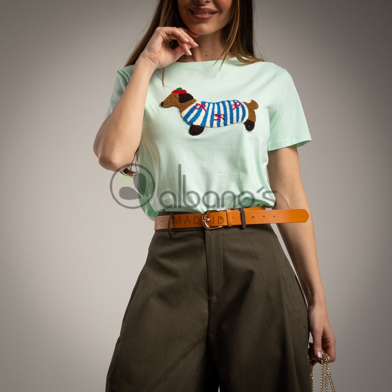 T-SHIRT TECKEL  REF.32753-30