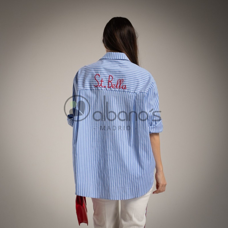 CAMISA STRIPES BORDADO ST.BELLA REF.195385-31