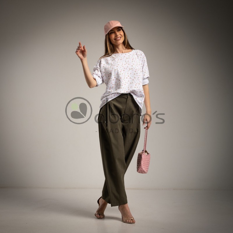 SUDADERA OVERSIZE FLOWER LIBERTY REF.68551-1