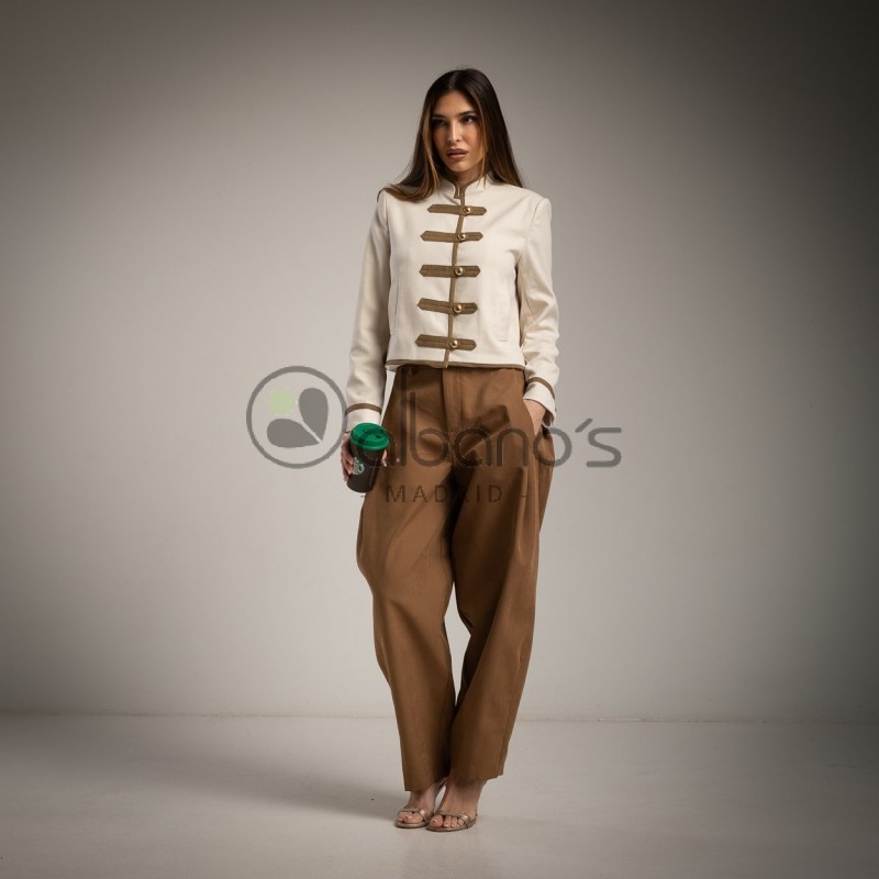 CHAQUETA FORRADA NAPOLEONICA WATERLOO REF.11042-17