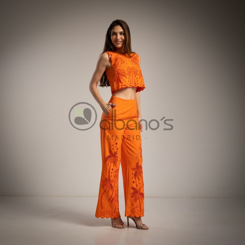 SET 2 PIEZAS FORRADO TROQUELADO PLAMS REF.085-54