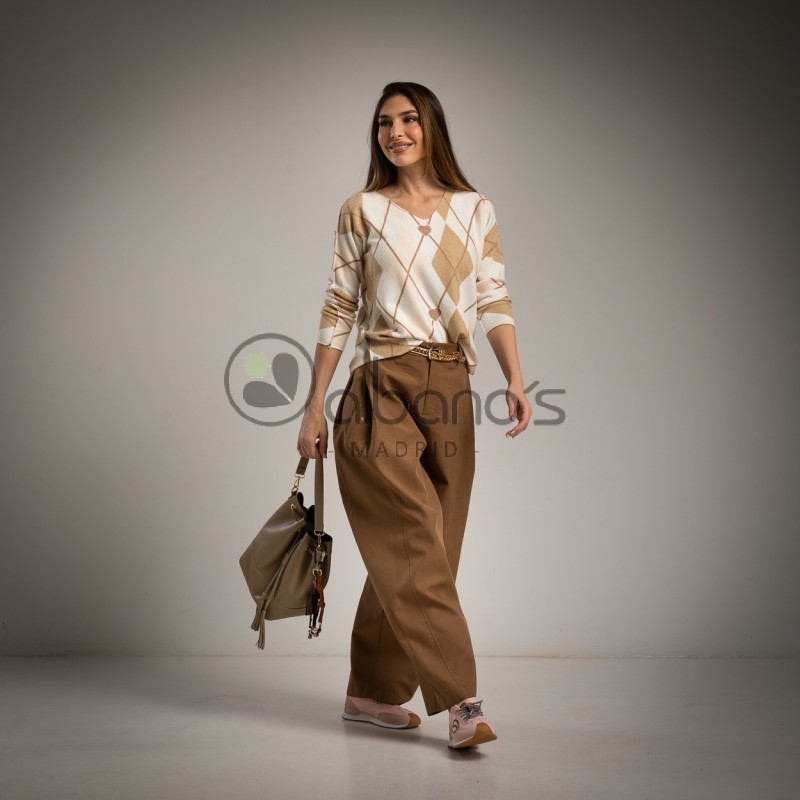 SWEATER TEXTURA SUAVE TRAZOS REF.316312-14