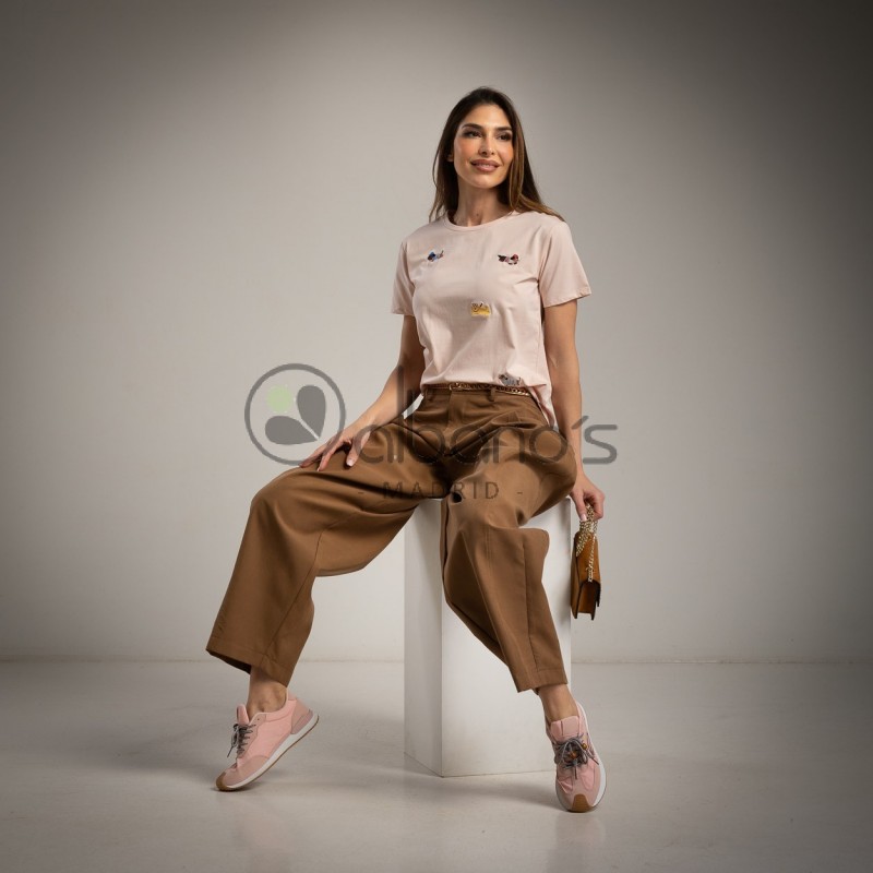 T-SHIRT DOGGYS BORDADOS REF.32754-9