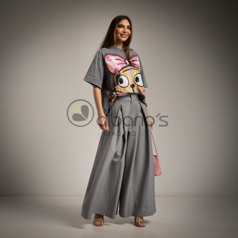 T-SHIRT OVERSIZE JOYA CHIC LAZADA REF.213-8