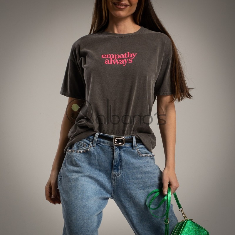 T-SHIRT OVERSIZE EMPATHY ALWAYS FLUIR REF.2857-2