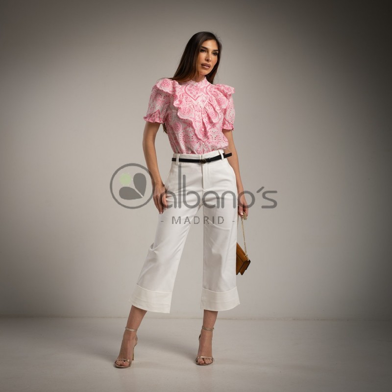 PANTALÓN CAPRI BAJO VUELTA REF.8602927-1