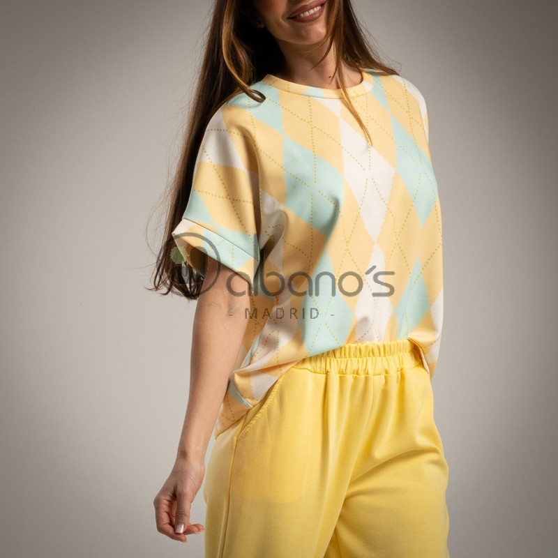 CONJUNTO DE 2 PEÇAS RHOMBUS REF.25008-63