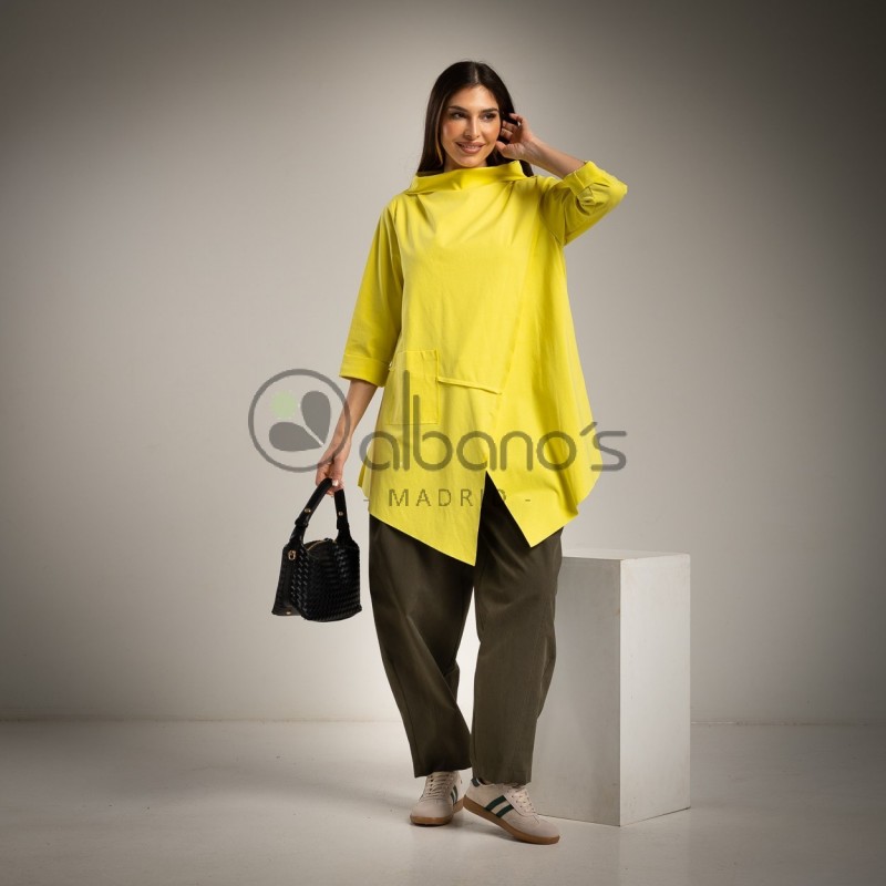 CASACA DESESTRUCTURADA BOLSILLOS 158 REF.56867-40