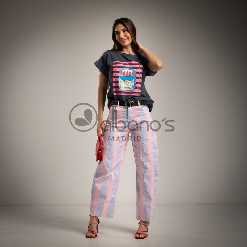 T-SHIRT SARDINES STRIPES REF.17210-2