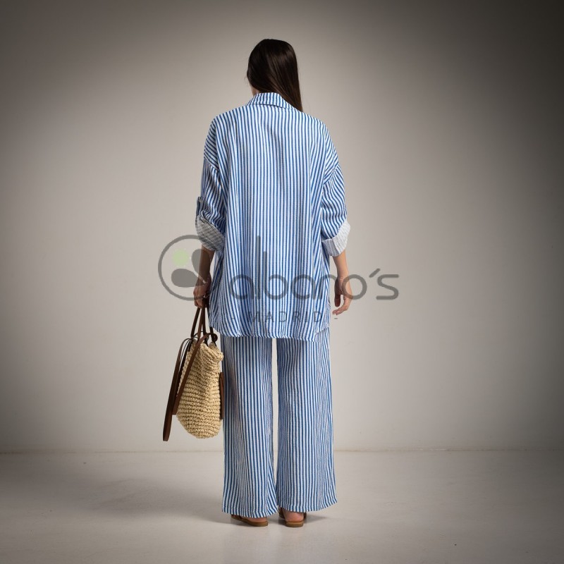 SET OF 2 PIECES BAMBULA COTTON STRIPES REF.26029-4