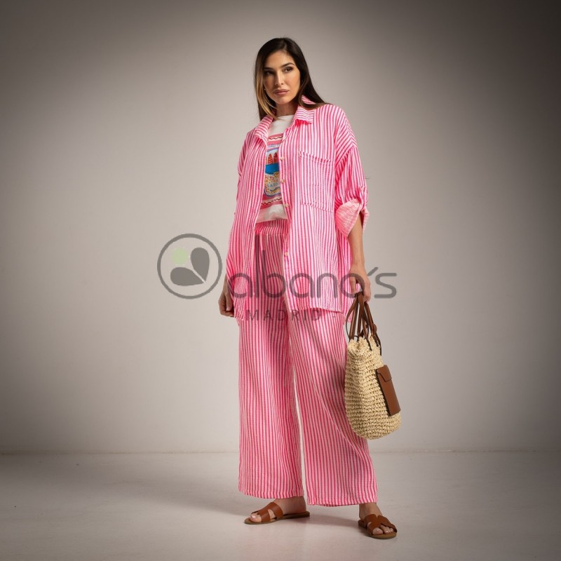 SET 2 PIEZAS BAMBULA COTTON STRIPES REF.26029-65