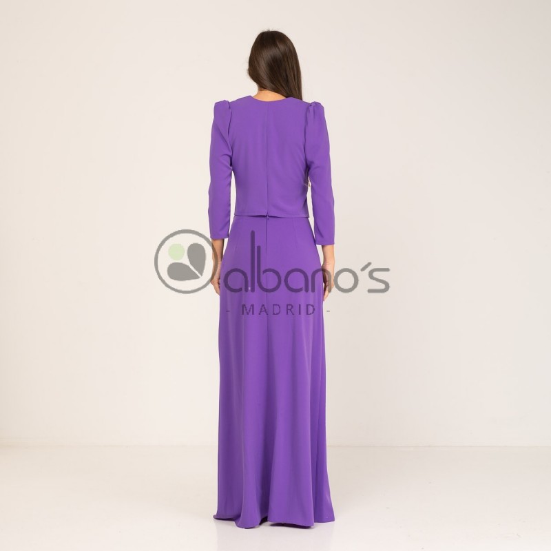  LONG SKIRT SET WITH KNOT TOP REF.10507-11