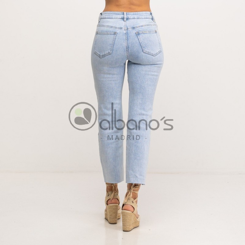 DENIM TROUSERS WITH GOLDEN BUTTONS REF.8262-31