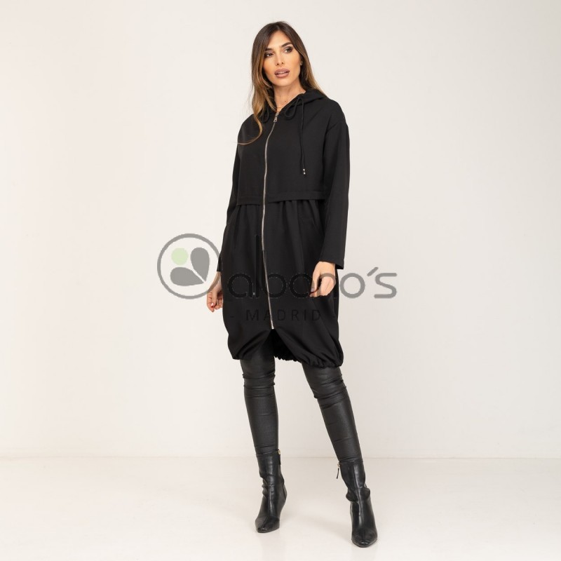 GIACCA CON ZIP CON COULISSE REF.85925-2