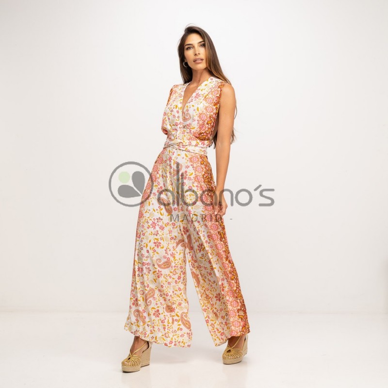 PASLEY PRINTED NECK JUMPSUIT REF.3476-9